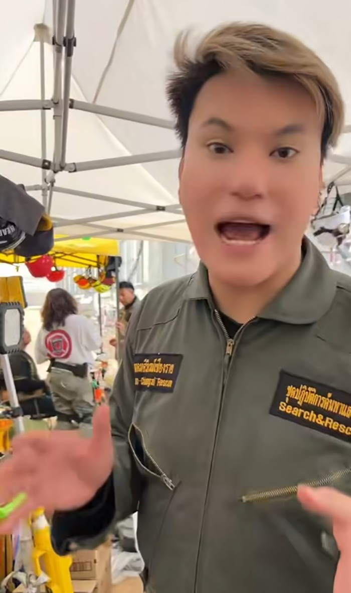 บูม หมูทะ เปิดร้านเลี้ยงหมูกระทะกู้ภัย 